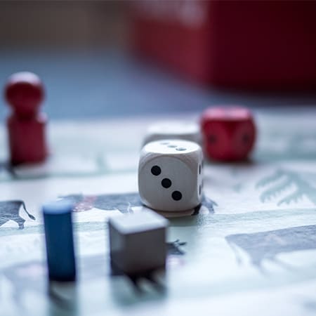 Game for Good website thumbnail. Stock image of a board game sourced from pixels